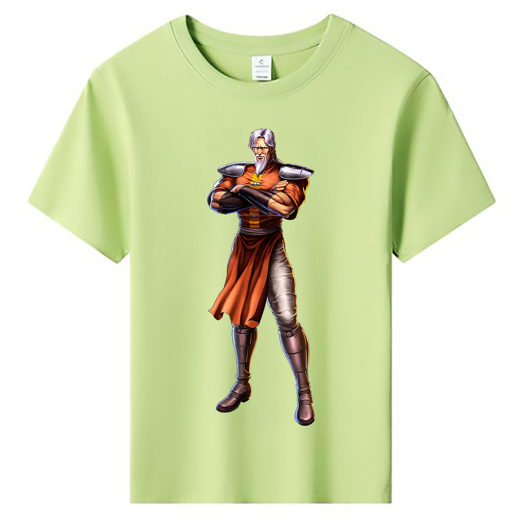 （画像用） 北斗の拳 Fist of the North Star 綿100％キッズTシャツ（フロントプリント）